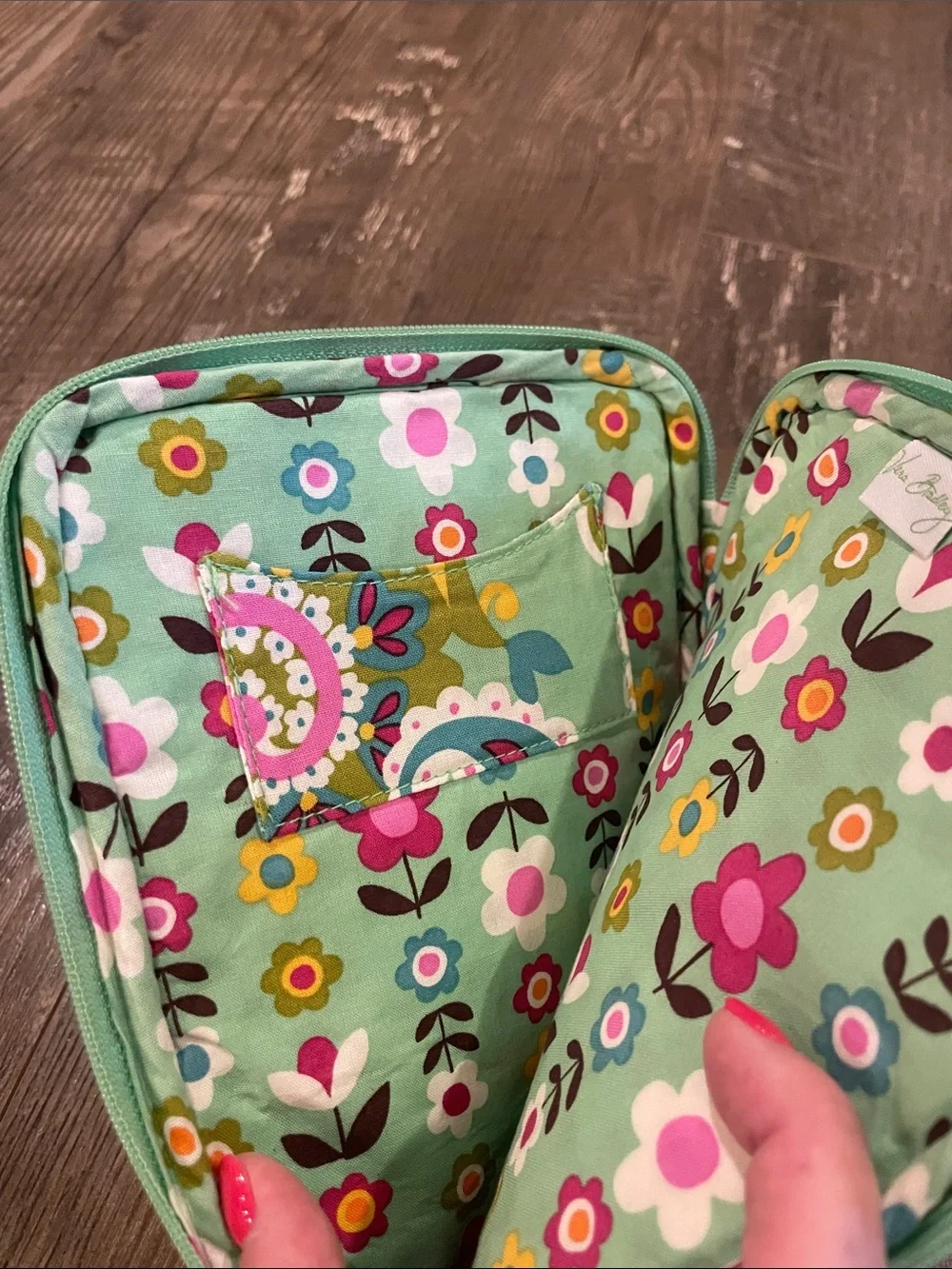 Vera Bradley Tablet/iPad Quilted Cover in Floral and Paisley